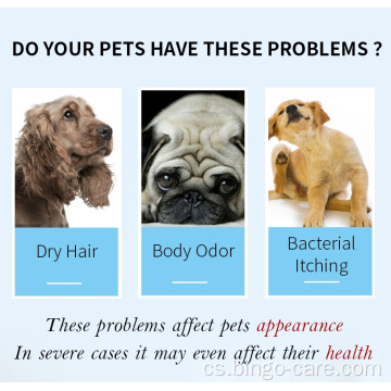Probiotický šampon pro psy Moisture proti lupům